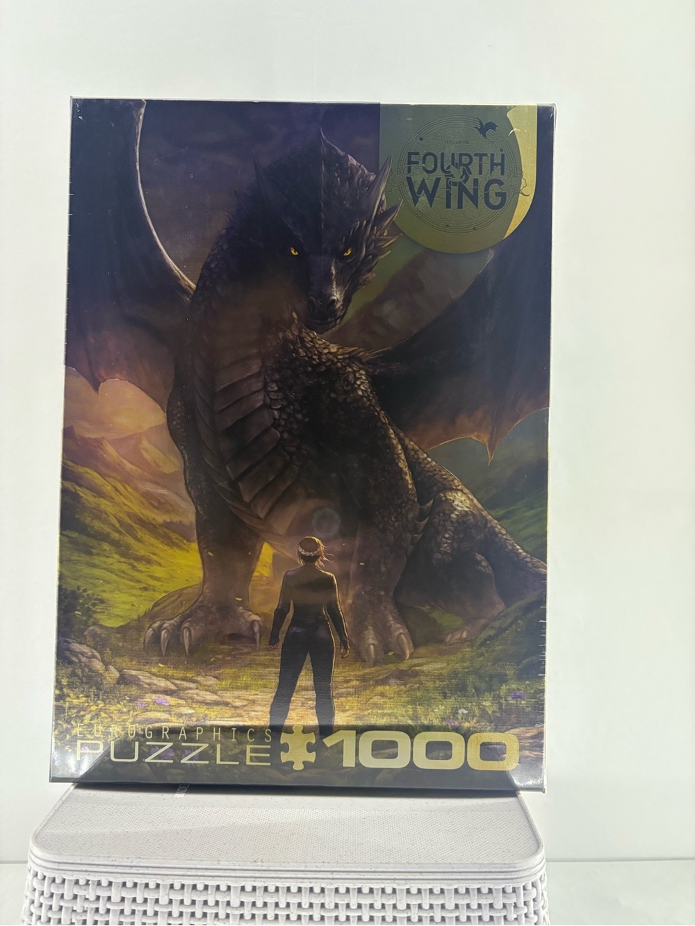 Fourth Wing Dragon Puzzle 1000-Piece — Violet meets Tarin